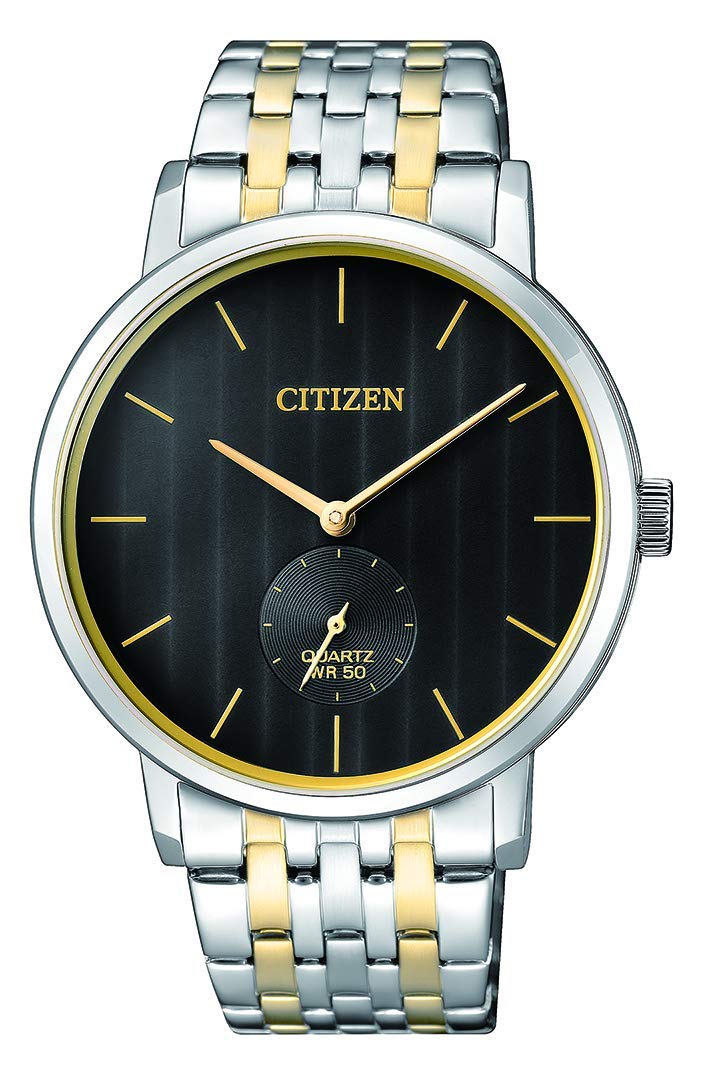 CITIZEN Mens Quartz Watch, Analog Display and Stainless Steel Strap - BE9174-55E