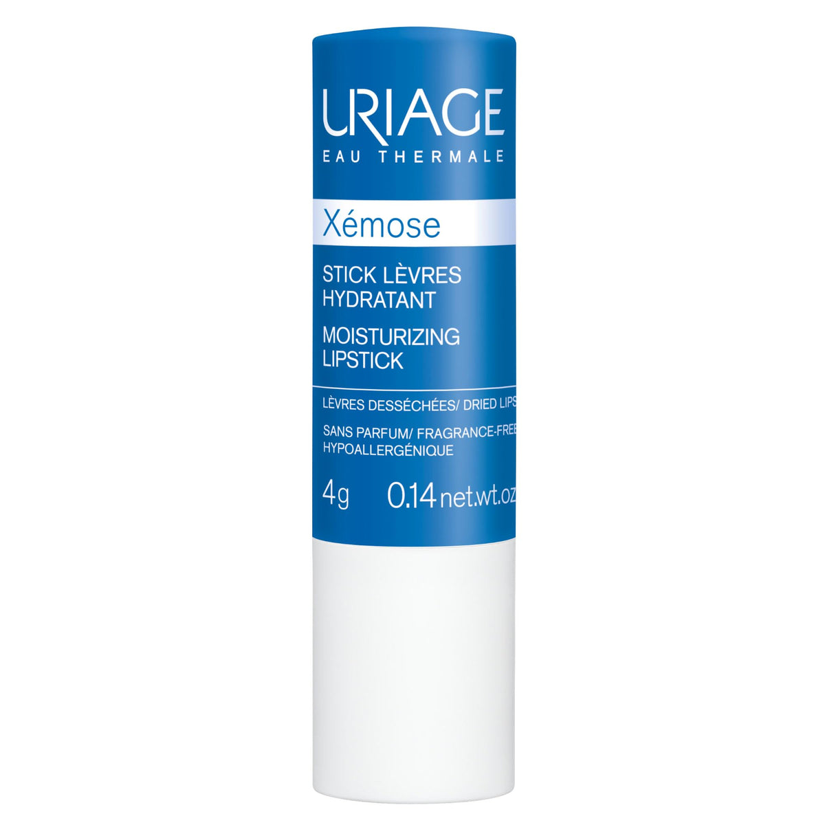 Uriage Xémose Lip Stick – Moisturizing & Repairing Lip Balm for Dry/Lip Barrier, 4 g