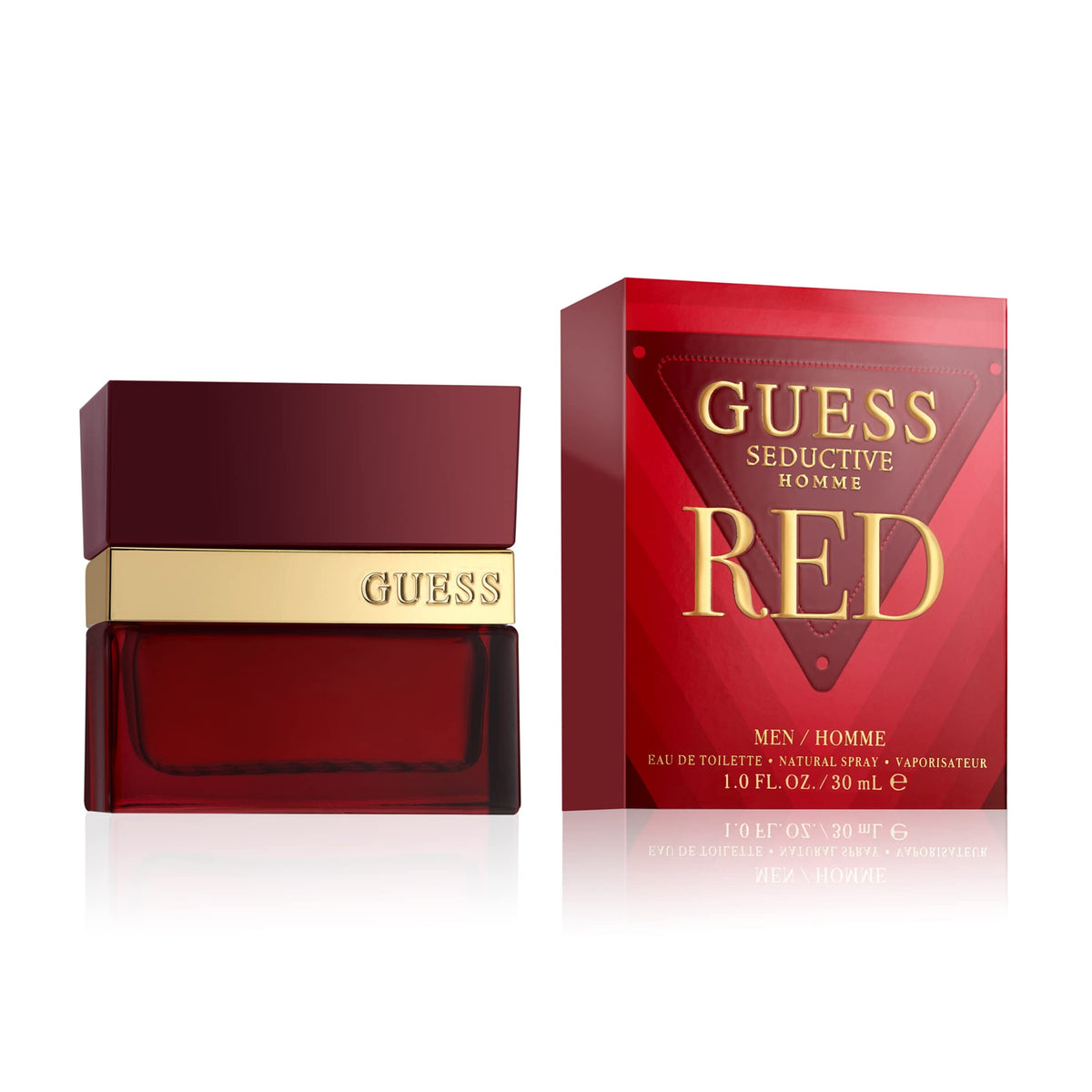 Guess Seductive Red Men/Homme Eau de Toilette Cologne Spray For Men, 1.0 Fl. Oz.