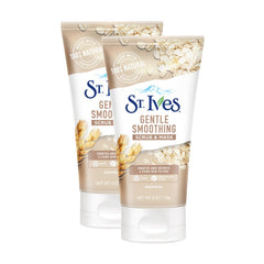 St. Ives 2-in-1 Oatmeal Scrub & Mask with 100% Natural Exfoliants & Honey Extracts for Soft & Nourishing Skin | Pack of 2 x 170g