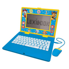 Lexibook - Paw Patrol - Bilingual and Educational Laptop French/English - Toy for Children, 170 Activities to Learn, Play Games and Music, Large Screen