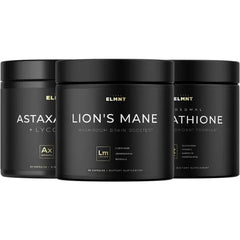 TERRA ELMNT Astaxanthin, Glutathione, and Lion's Mane Bundle