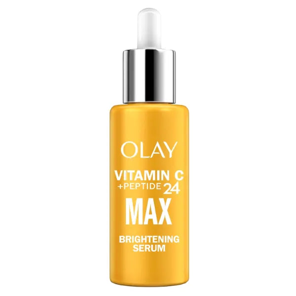 Olay Vitamin C Max Brightening Serum, Brightening, Hydrating, Nourishing, Smoothening - 1.3 FL OZ (40 mL)