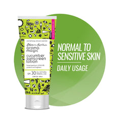 Aroma Magic Cucumber Sun Screen Lotion, Spf 30, 100 Ml