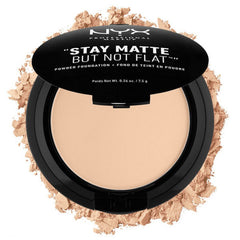 NYX Professional Makeup Stay Matte Butt Not Flat Powder Foundation - Beige Nude