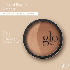 Glo Skin Beauty Bronzer & Highlighter - Pack of 1, Sunkiss, 0.35 ounces