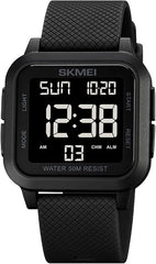 SKMEI Digital Watch Waterproof EL Backlight Display Digital Watches Men Women