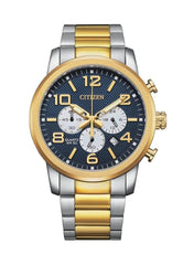 Citizen Quartz Mens Watch, Stainless Steel, Chronograph