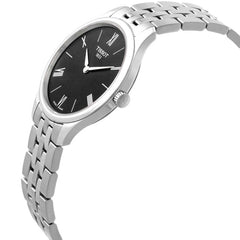 Tissot Tradition Quartz Watch Dial Black - Silver