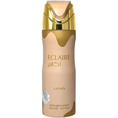 Lattafa Eclaire Perfumed Deodorant Spray for Women, Gourmand, Sweet, Floral, Musky - 6.67 Ounce / 200 ml