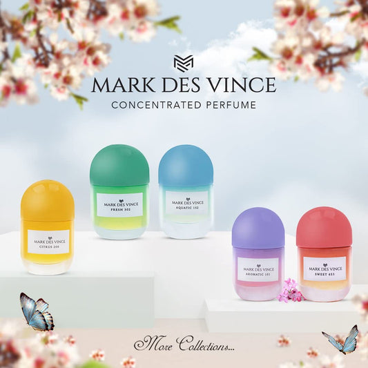 Mark Des Vince Spicy 601 Concentrated Perfume for Men Women Long Lasting Parfum Fragrance For Unisex, 15ml