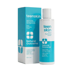 Natural Outcome Acne Clarifying Face Toner for Teens by Natural Outcome Skin Care - Salicylic Acid Facial Astringent to Clear Acne & Purify Pores - Fragrance Free, Alcohol Free 6.7 oz
