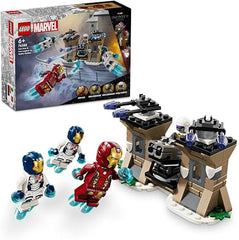 LEGO Marvel Iron Man & Iron Legion vs. Hydra Soldier Building Toy for 6 Plus Year Old Boys & Girls, Avengers Adventure Set for Creative Kids and Super Hero Fans, Birthday Gift Idea 76288