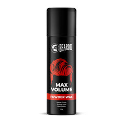 Beardo Max Volume Powder Wax 10 gm | Matte Finish | Strong Hold| Hair Wax Powder For Men