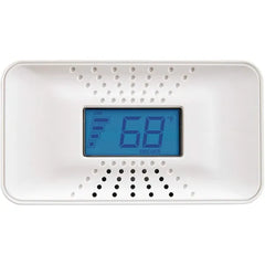 First Alert CO710 Carbon Monoxide Detector with 10-Year Battery and Digital Temperature Display, White