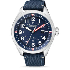 Citizen Mens Analogue Quartz Eco-Drive Watch Aviator