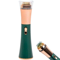 Fine Productions Electric Hair removal for women facial hair remover women face epilator for women face hair Upper Lip Hair Remover, Armpit, Legs, Eyebrows Green