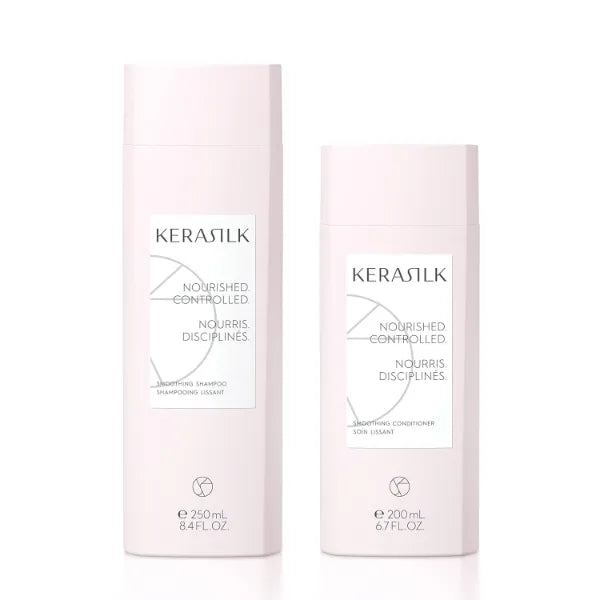 Kerasilk Smoothing Shampoo & Conditioner Bundle, Deep Conditioning & Nourishing Formula