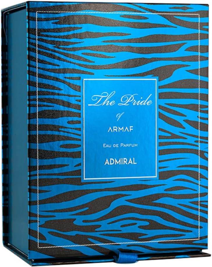 Armaf Perfume for Men, The Pride of Armaf Eau De Parfum Admiral 100ml Blue, Long Lasting Fragrance, Perfumes, For Him