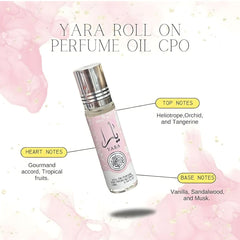 ODORZ Yara Roll On Perfume Oil for Women, Alcohol-Free, Long-Lasting Fragrance, 10 ml - Women’s Perfume, Ideal for Travel and Gifts, Perfume For Women (pack of 2)