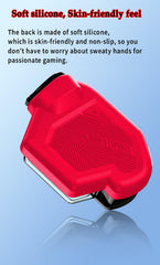 M20 Game Joystick for Android Phone, Bluetooth 5.0 Connection Sensitive PUBG Game Joystick Android 7.0 Above Supported (Black/Red)