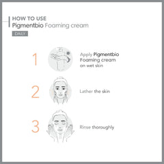 Bioderma Pigmentbio Foaming Cream Brightening Exfoliating Cleanser - 500 Ml