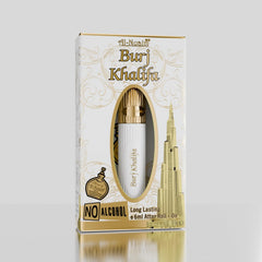 Al-Nuaim Burj Khalifa Alcohol Free Attar Roll On for Men & Women - 6ml | Exquisite & Long Lasting Fragrance