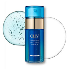 CLIV Carnosine Dual First Essence – Korean Skincare Facial Moisturizer with Carnosine, Retinol & Peptides – Hydrating & Smoothing Formula for Skin Tone & Elastic Feel – 3.38 fl oz (100ml)