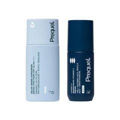 Prequel Skin Solar Shade - Moisturizing Face Sunscreen & Lucent-C, Vitamin C Serum