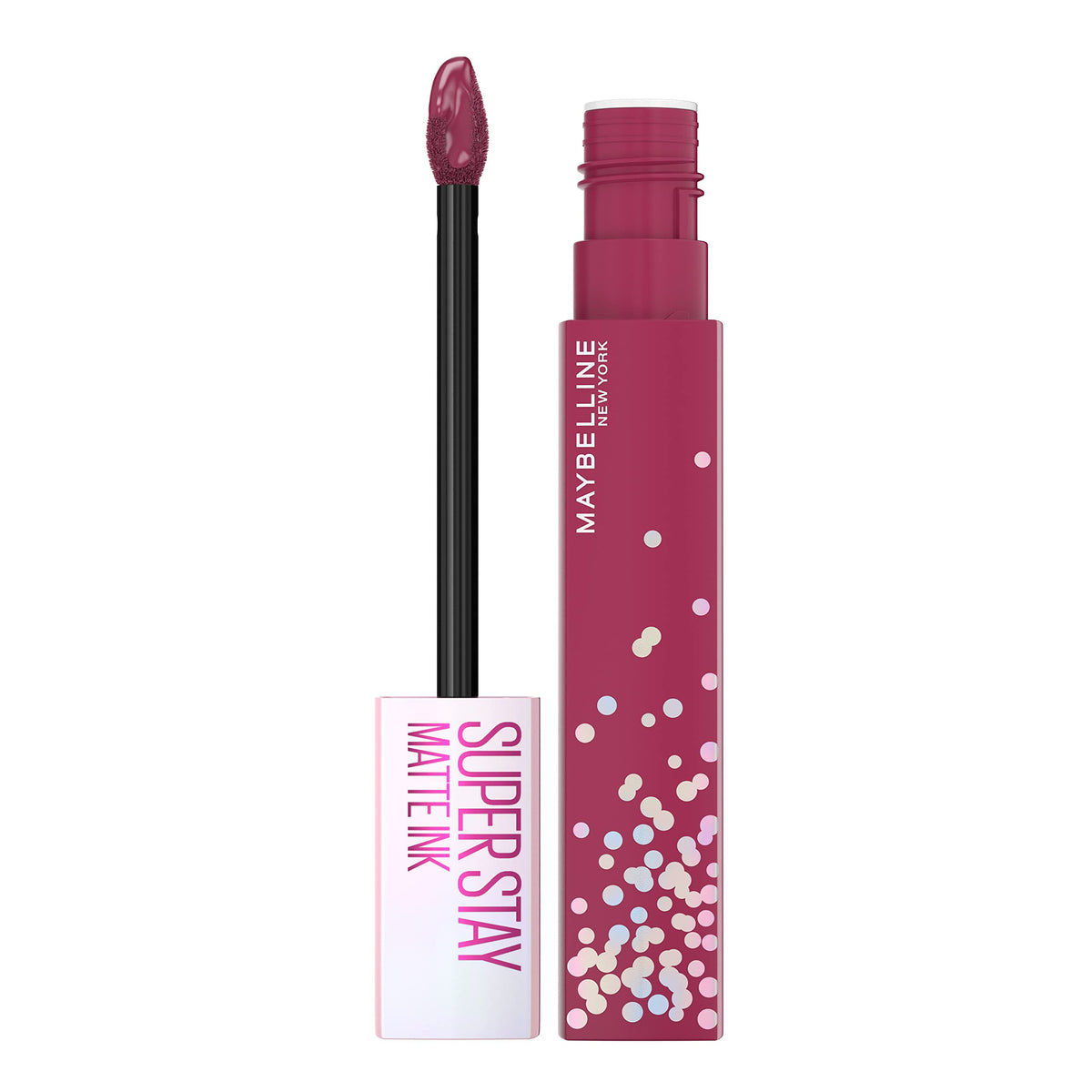 Maybelline Super Stay Matte Ink Liquid Lipstick, Transfer-Proof, Long-Lasting, Limited-Edition Birthday-Cake-Scented Shades, Party Goer, 0.17 fl oz