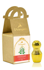 Aranyam Parijat Attar (Night Jasmine) (5 ML) - Luxury Floral Attar Perfume for Men and Women, Premium Long Lasting Unisex Non-Alcoholic Attar