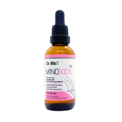 Dr Max Minoxidil 5% Anti Hair Loss Serum, Hair Regrowth With Protein Caffeine Long Lasting Relife of Itching And Flaking