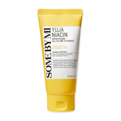 SOME BY MI Yuja Niacin Brightening All in One Cleanser - 3.38Oz, 100ml - Mild Daily Face Wash for Dull-Looking Skin - Low pH Formula with No Irritation - Pore and Sebum Care - Korean Skin Care