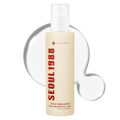 K-SECRET SEOUL 1988 Snail Mucin 97% Essence – Concentrated Yet Lightweight Formula Infused with 97% Snail Mucin | Soothing & Fast-Absorbing Facial Serum | Korean Skincare, 100ml / 3.38 fl oz