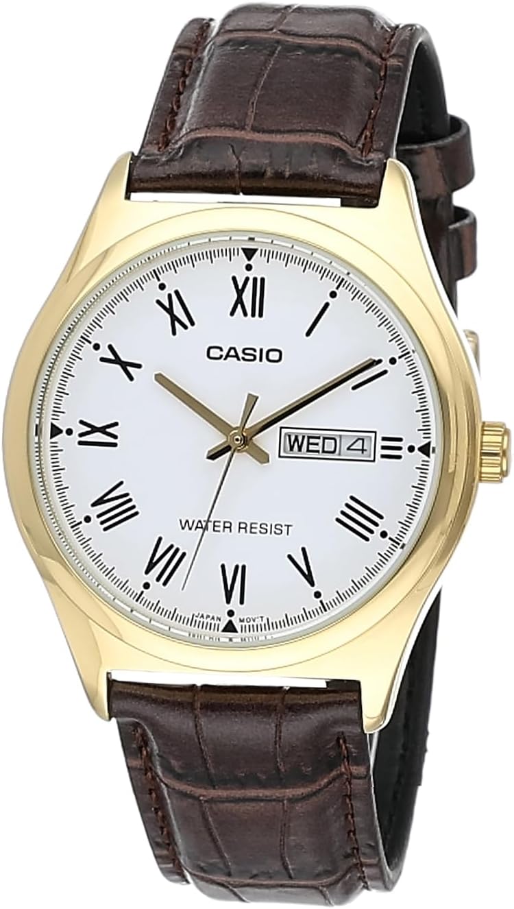 Casio Watch Brown/White