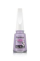 Flormar F/M Classic Nail Enamel with new improved formula & thicker brush 464 Lavender Love