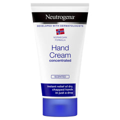 Neutrogena Norwegian Formula Concentrated Scented Hand Cream (1x 75ml), Concentrated Hand Cream for Immediate and Lasting Relief from Dry Skin and Chapped Hands, Hand Lotion with Glycerine and Vitamin