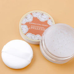 Lasting Face Powder | Makeup High Definition Finishing Powder | Compact Face Powder Mattifies Skin, Lightweight Formula Smooth Loose Face Powder for Women