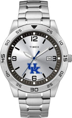Timex Tribute Men's Citation 42mm Quartz Watch with Stainless Steel Strap - Kentucky Wildcats