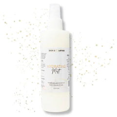 BASK & LATHER Hydrating Mist (8 oz) + Moisture N Slip Curling Cream | Define, Hydrate & Soften Curls | Lightweight Moisture & Slip for Natural Hair | Frizz Control & Long-Lasting Shine