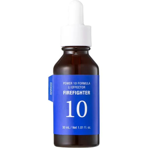 It'S SKIN Power10 Formula LI Effector Firefighter 1.01 fl oz, Soothing Serum with Licorice and Chamazulene, Ampoule, Sensitive Skin, Korean Skincare