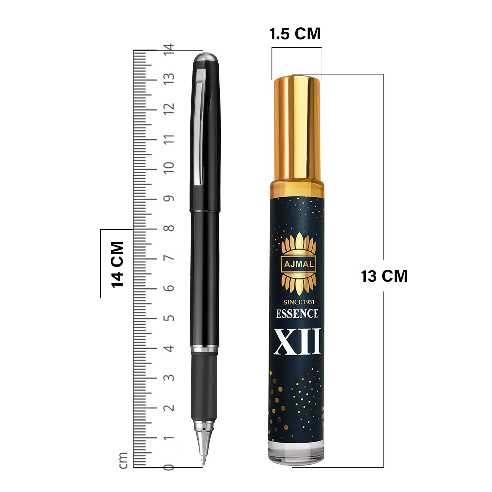 Ajmal Essence XII Long-lasting Concentrated Perfume 10ml Gift for Men and Women