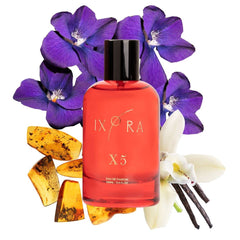 Ixora X5 Perfume: Embrace Warmth and Sophistication with Rich Vanilla, Amber, and Powdery Floral Notes