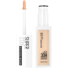 Maybelline Super Stay Liquid Concealer Makeup, Full Coverage Concealer, Up to 30 Hour Wear, Transfer Resistant, Natural Matte Finish, Oil-free, Available in 16 Shades, 18, 0.33 fl oz