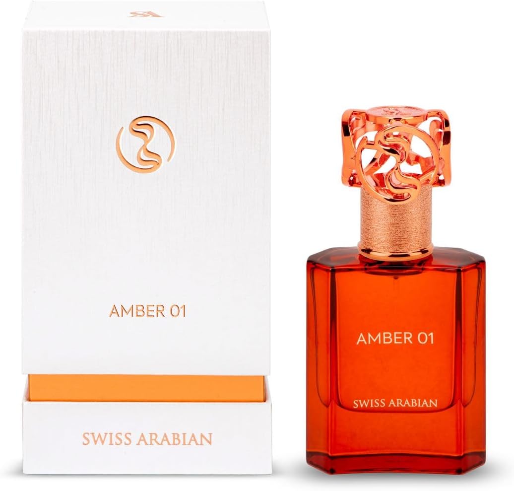 Swiss Arabian Amber 01 50ml EDP + Rose Malaki 25ml CPO