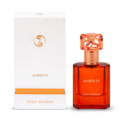 Swiss Arabian Amber 01 50ml EDP + Rose Malaki 25ml CPO