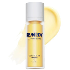 Remedy for Dark Spots | Advanced Night Treatment with Retinol & Kojic Acid | For Discoloration and Uneven Tones | With Glutathione, Niacinamide, Mandelic Acid, 1 fl. oz