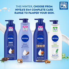 Nivea Body Lotion For Very Dry Skin, Nourishing Body Milk With 2X Almond Oil - 400ml