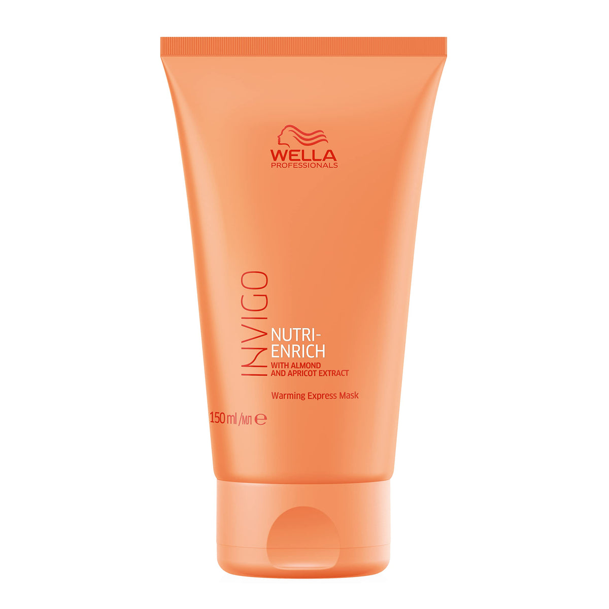 Wella Professionals Invigo Nutri-Enrich Self-Warming Express Mask, Treat & Repair Dry Or Stressed Hair, Nourish & Smoothen, Shine, With Goji Berry Rich In Vitamins, Minerals & Peptides, 150ml