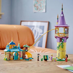 LEGO ǀ Disney Princess Rapunzel’s Tower & The Snuggly Duckling Tangled Building Toy Set for 6+ Year Old Girls and Boys with Flynn Rider and Mother Gothel Mini-Dolls, A Fun Gift for Kids 43241